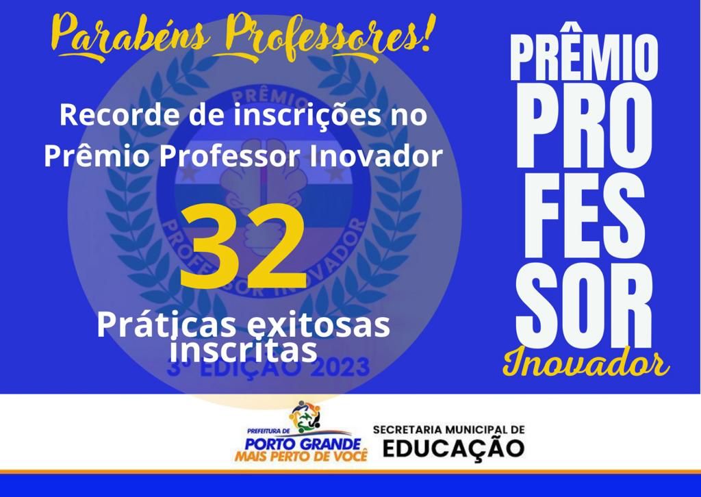 EDUCAÇÃO | PROFESSOR INOVADOR
